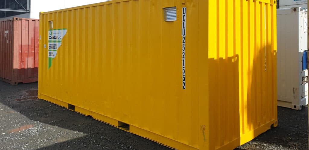 How A 20 ft Shipping Container Is Packed For Transportation